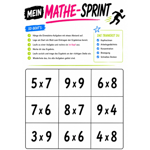 Mein Mathe Sprint
